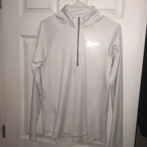 Nike dri fit zip up pullover